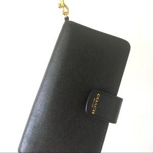 Coach Wristlet & Wallet Black leather